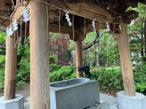 平岸天満宮・太平山三吉神社の手水