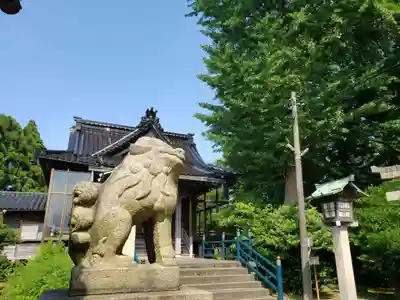 熊野神社の狛犬