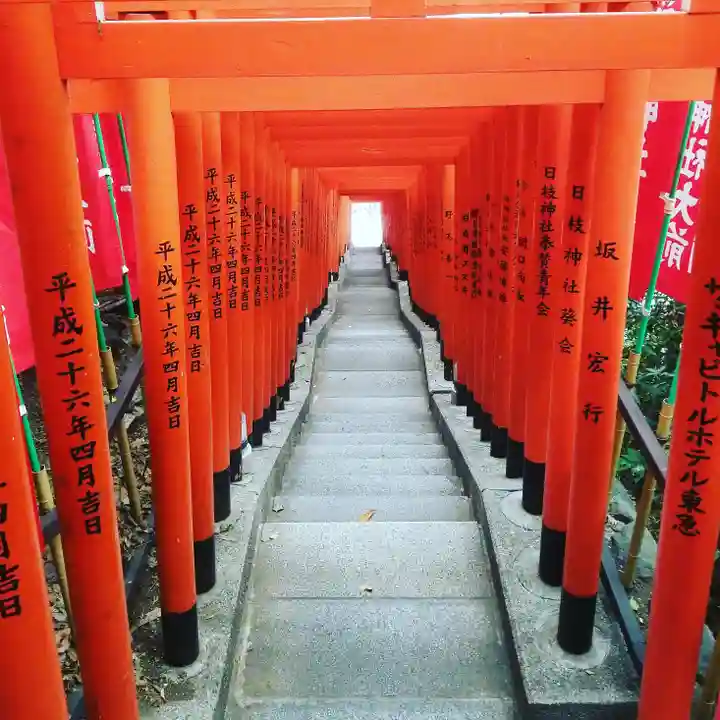 日枝神社の鳥居