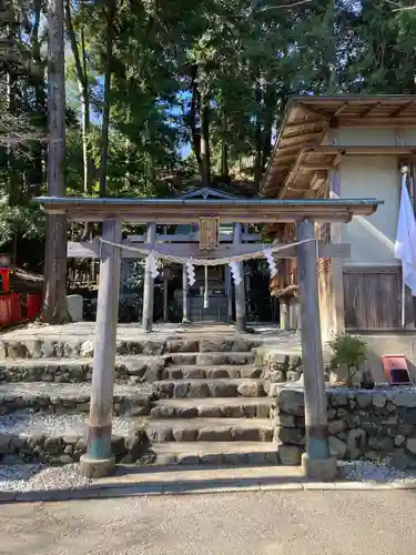 御髪神社の鳥居