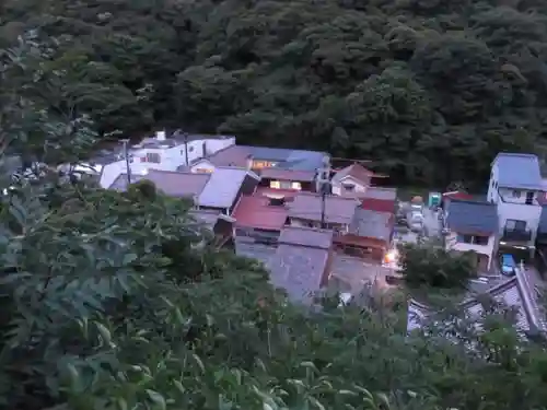 龍御前神社の景色