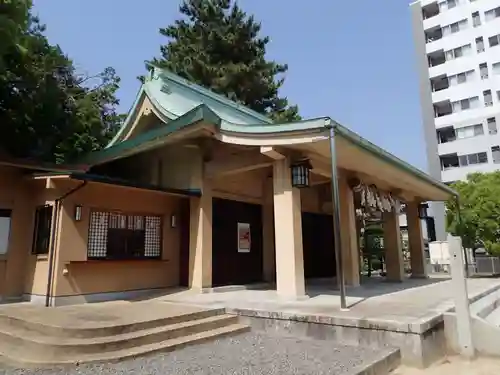 阿沼美神社の本殿