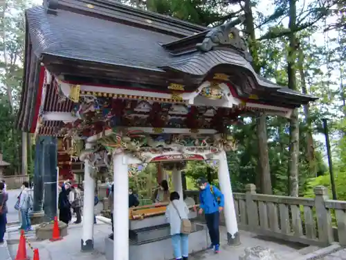 三峯神社の手水舎