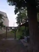 産土明神の鳥居