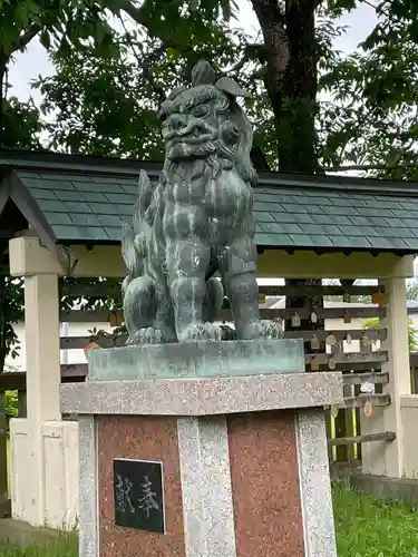 鳥取神社の狛犬