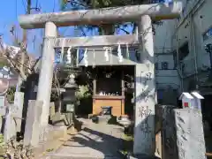 伊勢神社の鳥居