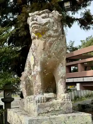 日岡神社の狛犬