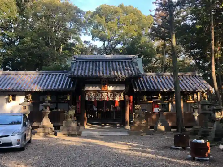 元石清水八幡神社の本殿・本堂