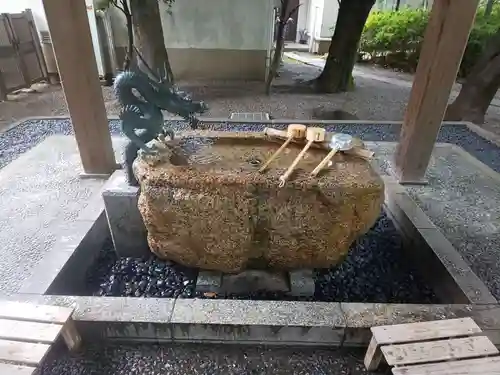 亀戸 香取神社の手水舎