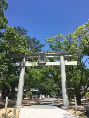 松陰神社の鳥居