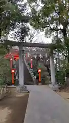 穴八幡宮の鳥居