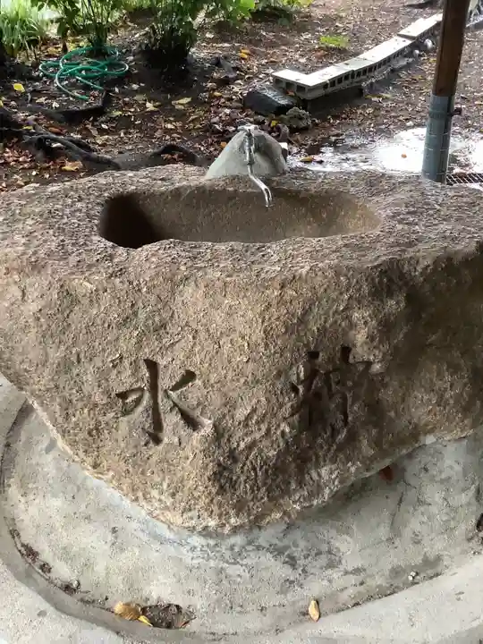 神明社(八事町)の手水舎