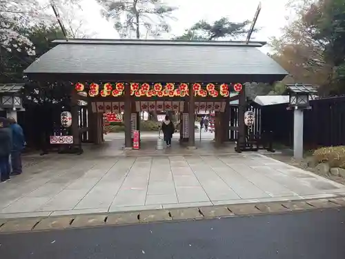 櫻木神社の山門・神門