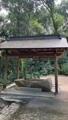 松尾神社の手水舎