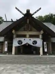 帯廣神社の本殿