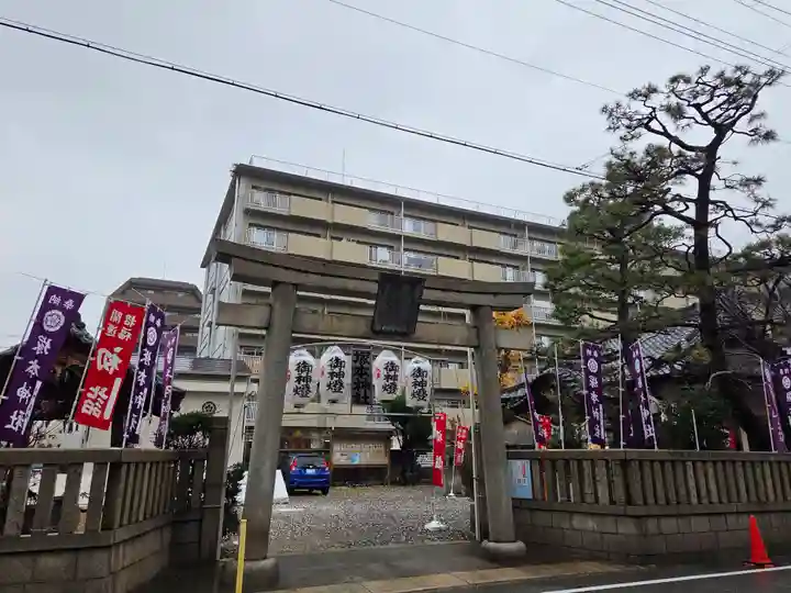 塚本神社の鳥居