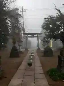 伏木香取神社の鳥居(2021年10月11日(月) 19時37分25秒投稿)