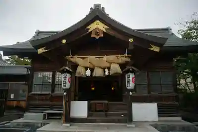 阿羅波比神社の本殿・本堂