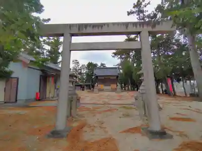 磤玖娜社（奥田神社）の鳥居