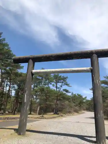 霧島神宮古宮址の鳥居