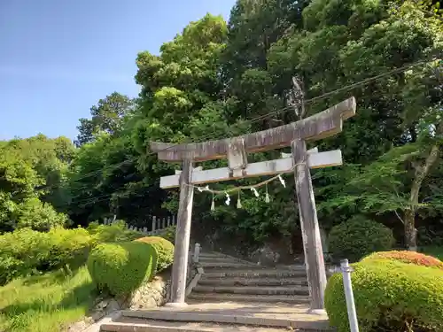 舟城神社の鳥居