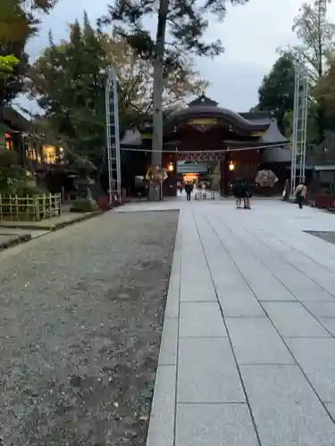 大國魂神社の山門