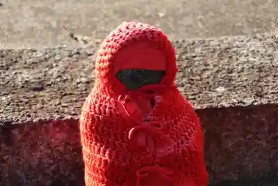 御札神社の地蔵