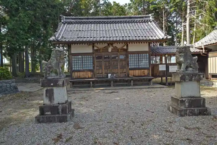 大領神社の本殿・本堂