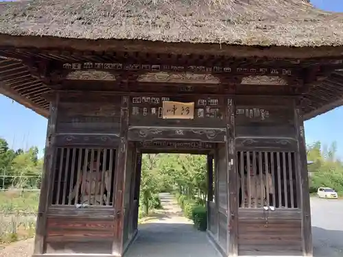永福寺　童子堂の山門・神門