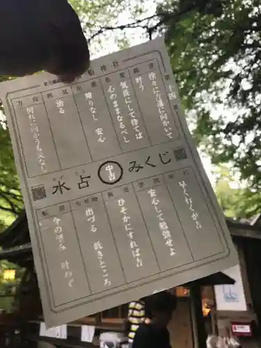 貴船神社のおみくじ