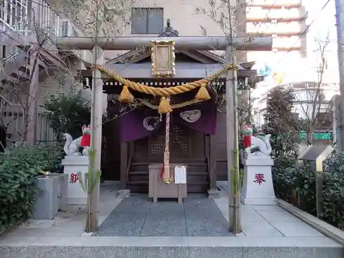 茶ノ木神社の鳥居