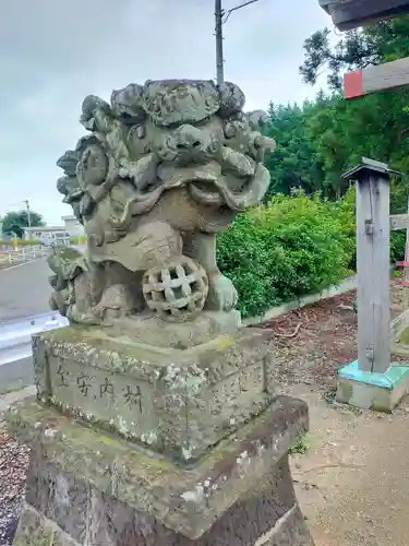 八幡神社の狛犬