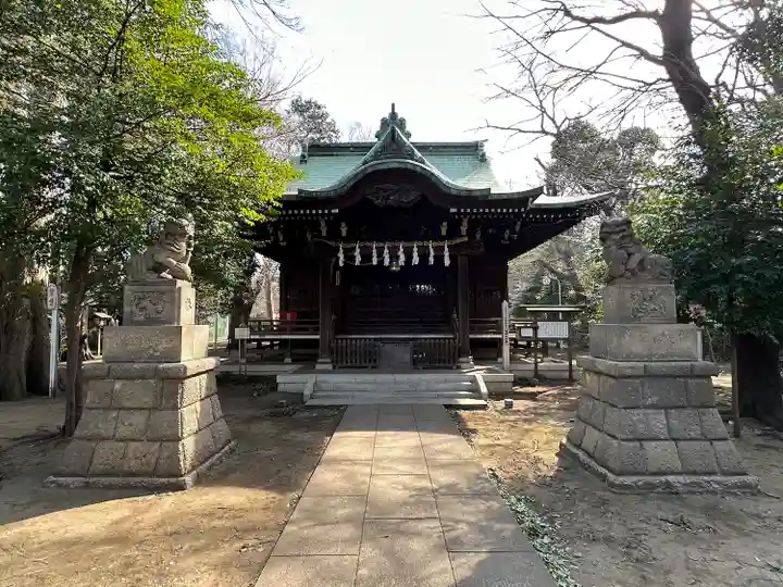 上石原若宮八幡神社の本殿・本堂