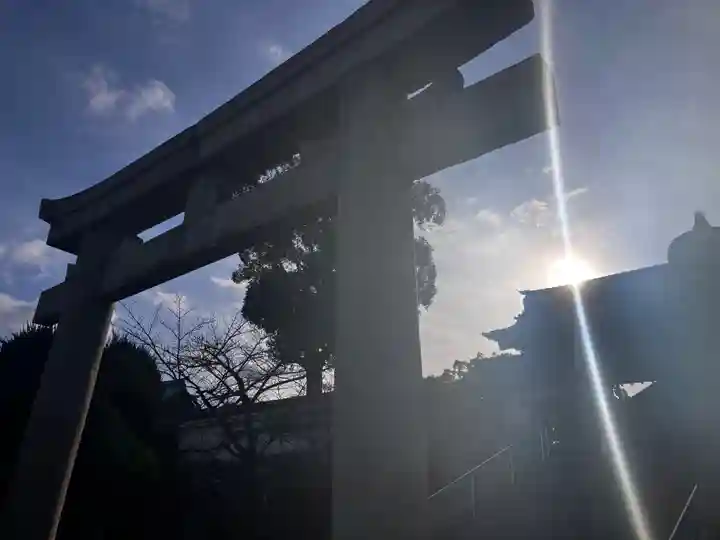 吹揚神社の鳥居