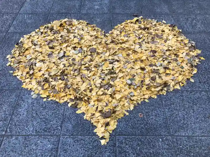 八幡朝見神社の庭園