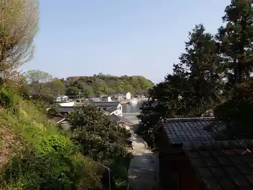 能理刀神社の景色