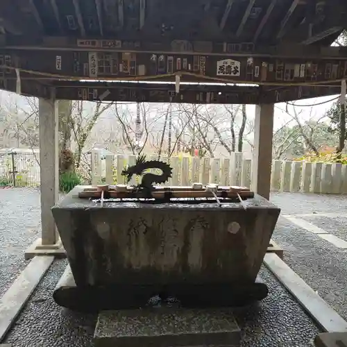 楽法寺（雨引観音）の手水舎