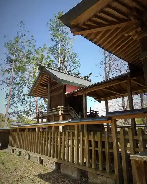 黒羽神社の本殿・本堂