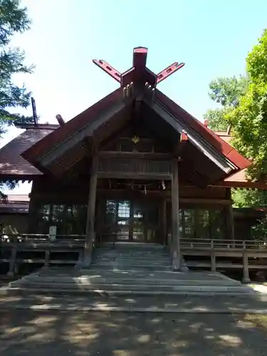 留萌神社の本殿