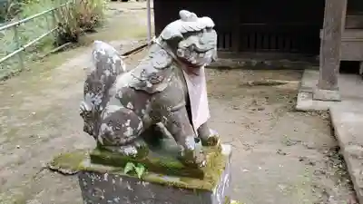 御嶽神社の狛犬