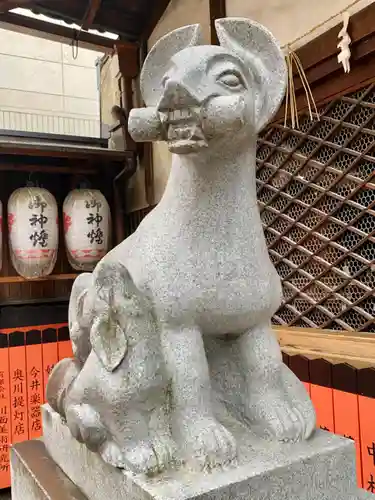 観亀稲荷神社（觀亀神社）の狛犬