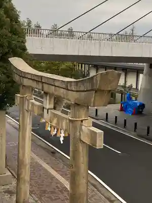 佐佳枝廼社の鳥居