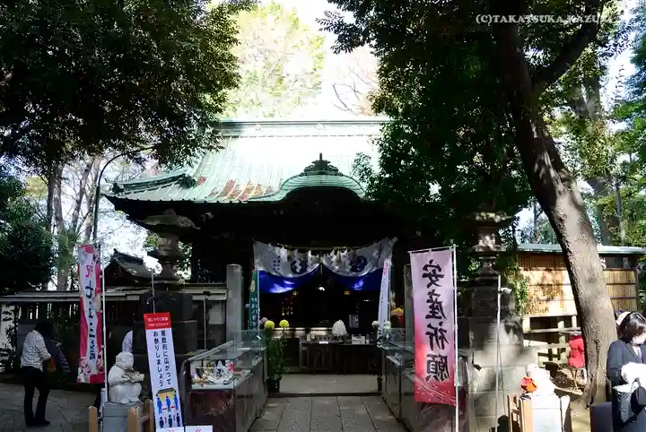戸越八幡神社の本殿・本堂
