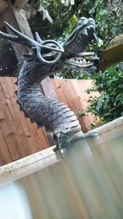 鷲宮神社の手水舎