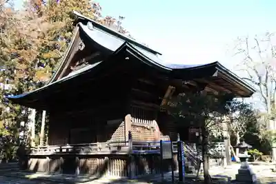田村神社の本殿・本堂