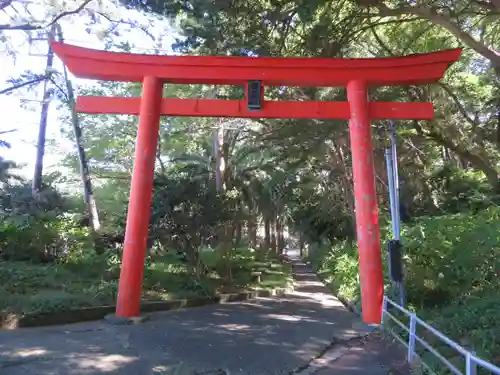 諸口神社の鳥居