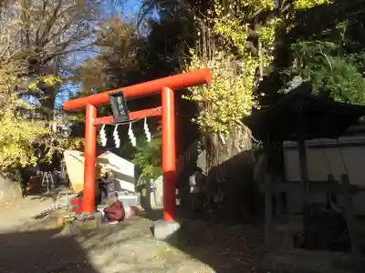 雷神社の鳥居