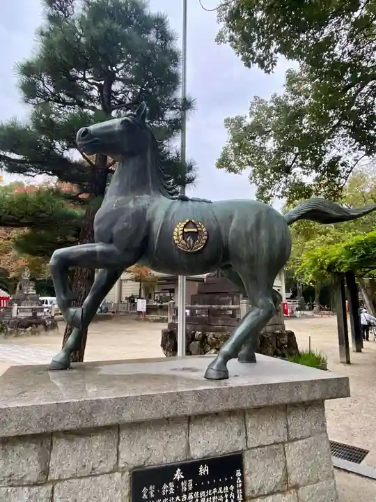 藤森神社の狛犬