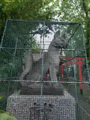 羽根木神社の狛犬