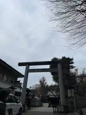 五條天神社の鳥居